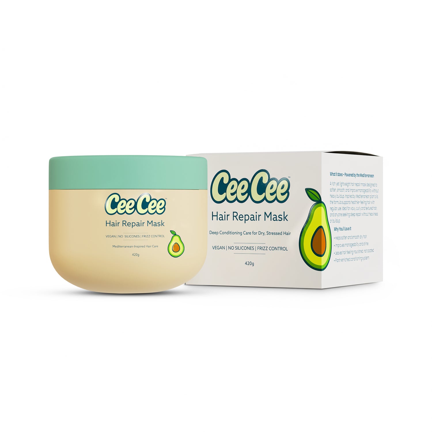 Cee Cee Hair Repair Mask Duo — 2 jars